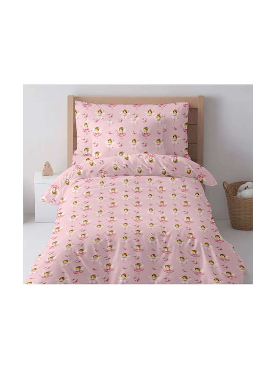 Astron Italy Set Single Cotton Sheets with Elas...