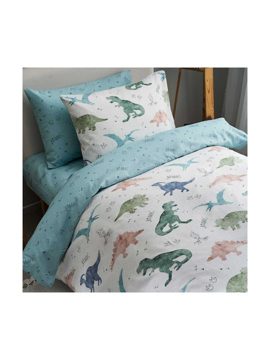 Vesta Home Kids Sheets Set Single Cotton Rex Gr...