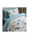 Vesta Home Kids Sheets Set Single Cotton Rex Green 175x255cm 3 Pieces