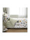 Vesta Home Σετ Σεντόνια Μονά Βαμβακερά Tommy Πράσινο 175x255cm 3τμχ