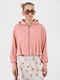 Κοντή Γυναικεία Ζακέτα Cashmere Rose