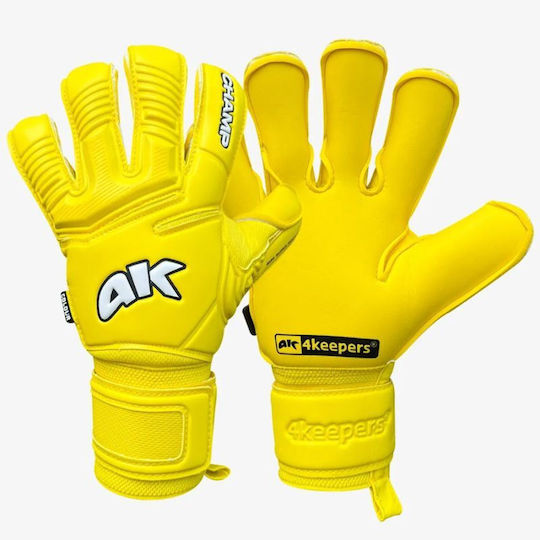 4Keepers Champ Ръкавици за Вратари за Възрастни Жълти