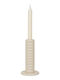 Urban Nature Culture Amsterdam Kerzenhalter Keramik Off-White 10x10x19cm