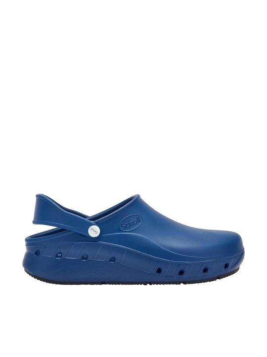 Scholl Scholl Männlich Anatomisch Holzschuhe Blau