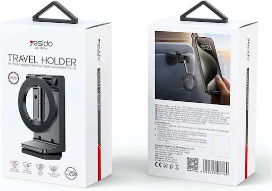 Yesido C298 Desk Stand for Mobile in Black Color
