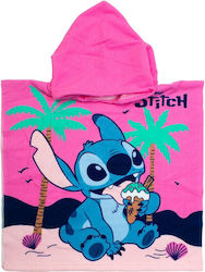 Пончо За Плаж Quick Dry Lilo & Stitch 195 50x10...