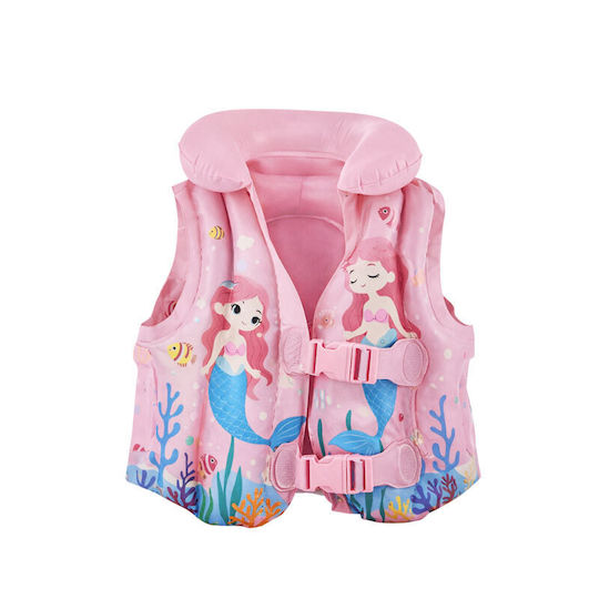Sainteve Kinder Aufblasbares Rettungsweste Strand Design Meerjungfrau Sy-b5033 Größe L – Schwimmweste
