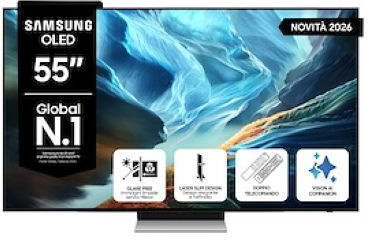 Samsung Smart Televizor 55" 4K UHD OLED S90H HDR (2025) QE55S90HAEXZT