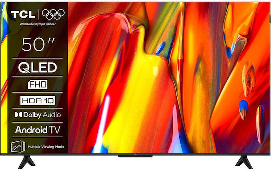 TCL Smart Fernseher 50 Zoll Volle HD QLED S59K HDR 2025 50S59K
