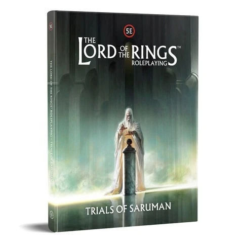Lord Rings Roleplaying Trials Saruman Modul de Aventură Copertă Dură