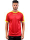 Tricou Sport Roșu/Galben