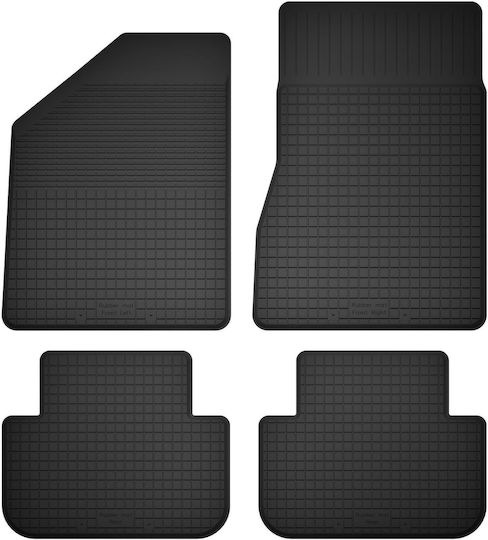 Car Rubber Mats Set 4 Pcs Universal Renault Grand Scenic Ii Minivan 2003-2009