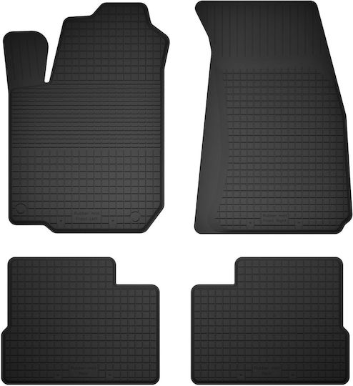 Car Rubber Mats Set 4 Pcs Universal Mitsubishi Outlander I Suv 2001-2006