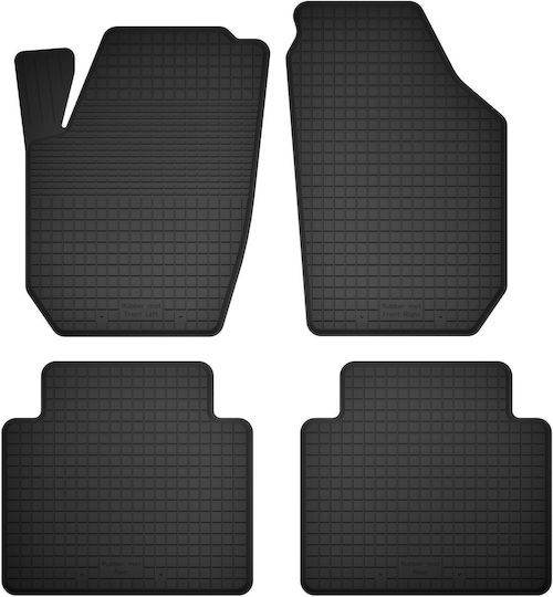 Set Covorașe Auto Cauciuc 4 Bucăți Universal Nissan Navara Iii D40 Ridicare 2005-2011