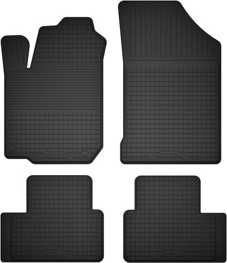 Set 4 Covorașe Auto Cauciuc Universal Citroen C1 Hatchback 2005-2014