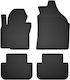 Car Rubber Mats Set 4 Pcs Universal Kia Optima Iii Tf Sedan 2010-2015