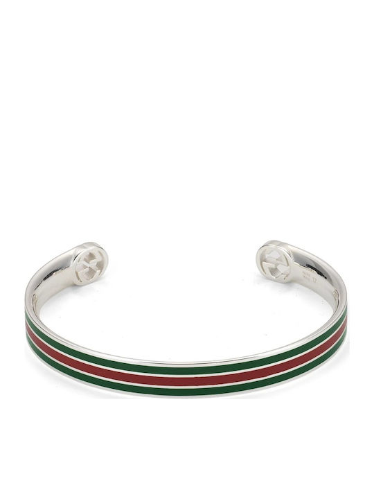 Gucci Damen Armband Hand Schellen aus Silber 17cm