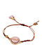 Women's Bracelet with Mum Design Made of Cord
