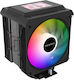 ProGaming CoreView S6 Răcitor Procesor Cu Dublu Ventilator Pentru Socket AM4/AM5/1200/115x/1700 Cu Iluminare ARGB