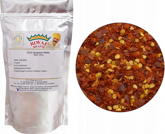Royal Brand Getrocknete Chili Flocken Großer Schärfe 250 G