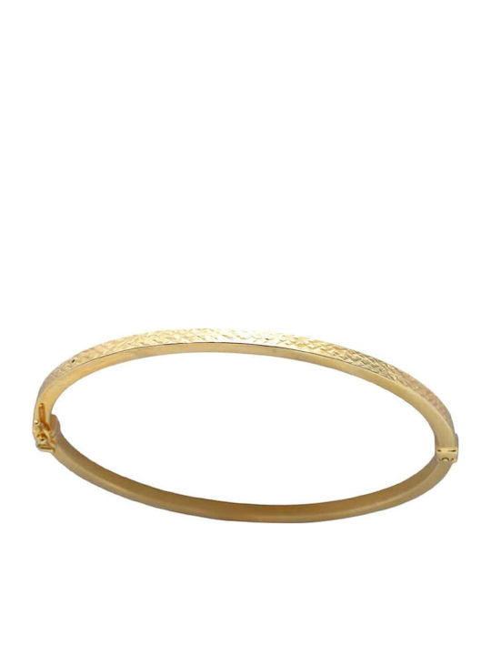 Gatsa Women's Handcuff Bracelet Made of 14K Gold