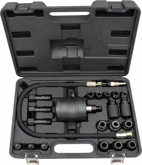 Extractor Injectoare Cu Impact Pneumatic 1000nm Set 21 Bucăți Gebo Tools
