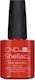 CND Shellac Gel Nail Polish Fine Vermilion 15ml