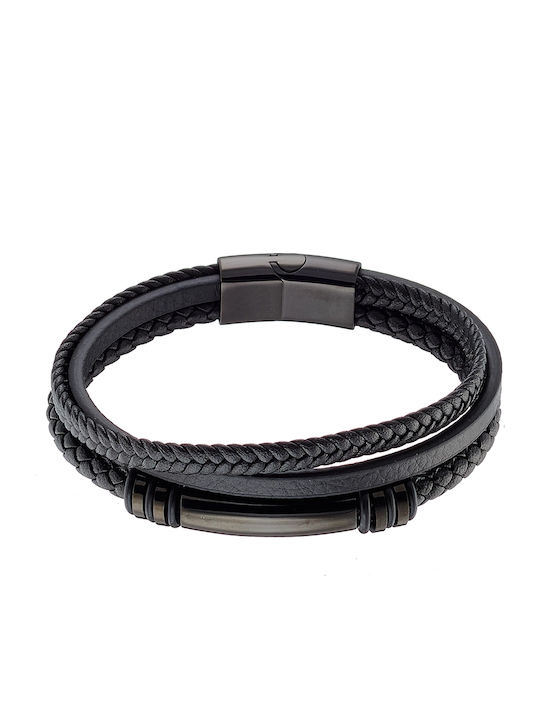 Art Collection Herren Lederarmband