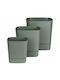 HowHomely Σετ 3 Γλάστρες Gray-green