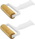 Set 2 Wooden Rolling Pins Stretching Pizza Dough