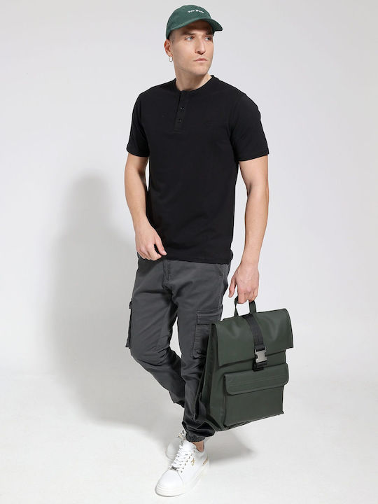 Yolofashion Men's Blouse Black