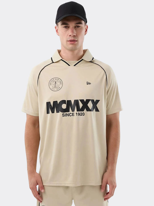 New Era Athletic T-shirt Beige
