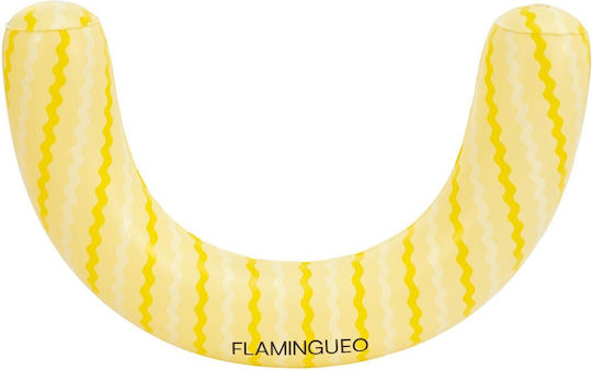Flamingueo Inflatable Pool Float Yellow 74x54cm