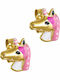 Ioannis Kosmima Kids Earrings Studs Made of 9K Gold