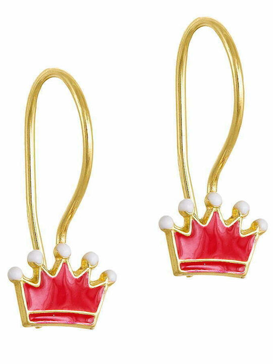Ioannis Kosmima Kids Earrings Pendants Made of 9K Gold