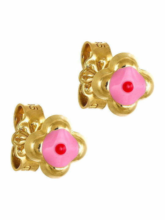 Ioannis Kosmima Kids Earrings Studs Made of 9K Gold