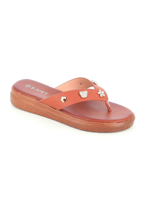 Дамски Сандали Flatforms Кафяви 237/4590-2_КАФЕ