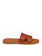 Damen Flache Sandalen Braun SM-MRS-F07-26SA-KAMEL