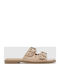 Women's Flat Sandals Beige