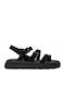 Women's Flat Sandals Flatforms Black