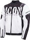 Icon Merc3 Anomaly Summertime Men's Riding Jacket Softshell Black/White