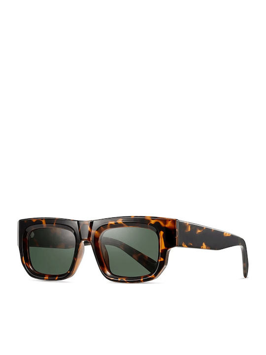 Moscow Mule Unisex Sunglasses with Brown Tortoi...