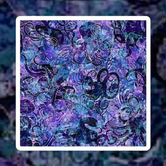 Oxygen Dekorativer Kissenbezug Lila Octopus 45x45cm