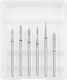 Luxorise Nail Drill Bits #15 Set 6 Pcs