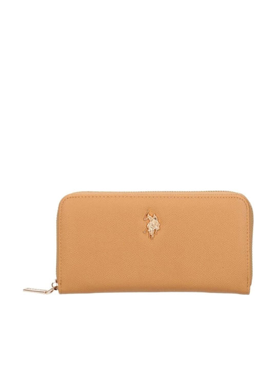 Große Damenbrieftasche Beige