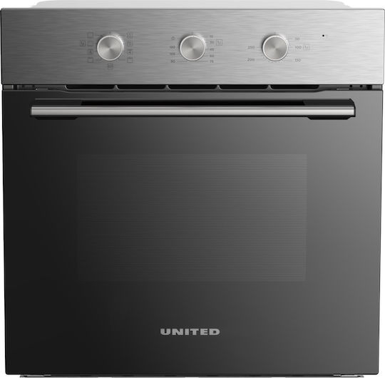 United Φούρνος άνω Πάγκου 70lt Π59.5εκ. Inox