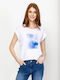 Γυναικείο T-shirt Marble