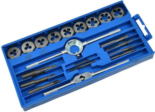 Set Taper Threaders Metric Threads M3-M12 20 Pieces Keltin