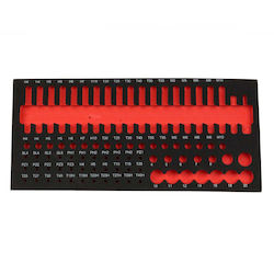 Θήκη Μαλακή Μύτες Allen Torx 85τμχ