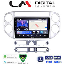 LM Digital Ηχοσύστημα Volkswagen Tiguan / Golf Plus 2007-2017 με Bluetooth, USB & GPS